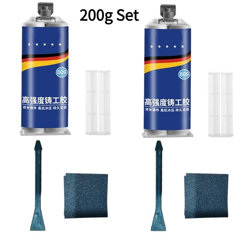 AB клей для ремонта литья Клей для холодной сварки Клей для ремонта металла для устранения дефектов литья металла Жидкий герметик, устойчивый к высоким температурам