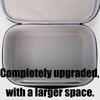 Heavy Duty Controller Storage Box Lightweight Travel Carrying Case with Shoulder Strap for Studio Host Accessories