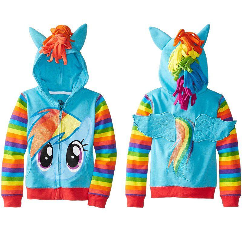 My Little Pony 3d Hoodie For Boys And Girls Soft And Breathable Sweatshirt Jacket With Exquisite Workmanship
