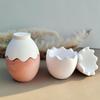 2pcs Egg Shaped Jar Resin Mold with Lid, Easter Silicone Mold Epoxy Resin, Jewelry Ornaments Holder Mold DIY Art Craft Home Easter Decorations