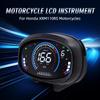 Для мотоцикла HONDA XRM110RS счетчики оборотов в минуту светодиодный тахометр цифровой спидометр 12000 об/мин ЖК-дисплей топливная панель миль/ч км/ч