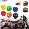 Motorcycle Round Moto Exhaust Muffler Protector Cover For KTM Yamaha Husqvarna KTM EXC EXCF XC Dirt Pit Bike Motorcross