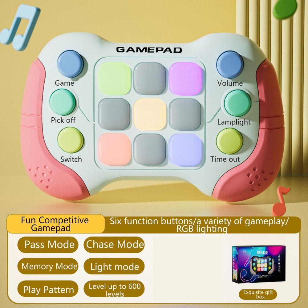 Light Up Нажмите Нажмите Игра Память Игра Распаковка Электронная Игрушка Электрическая Музыкальная Мыльные Пузыри