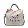 Fashion High-value Bag Women's New Textured Embroidered Portable Nylon Mobile Phone Bag Cartoon Shoulder Messenger Bag
