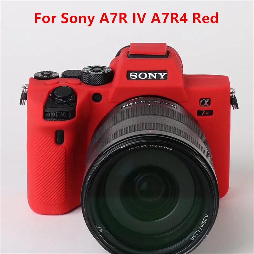 Мягкий силиконовый защитный чехол для корпуса камеры для Sony A7R5 A7R4 A7M4 A7R3 A7R2 A7S2 A72 ZVE10 ZV1F ZV1F M2
