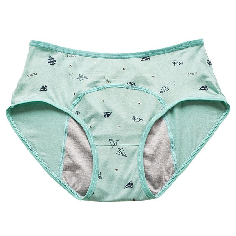 Girls' Physiological Panties Menstrual Hygiene Underpants Children's Underwear Low Waist Briefs