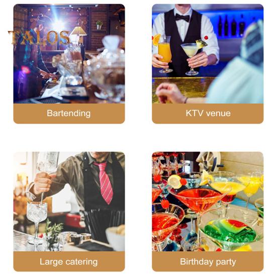 3 Tier Bar Glass Rimmer Salt And Sugar Rimmer Seasoning Box Cocktail Ingredient Separator Bartender Tool for Margaritas