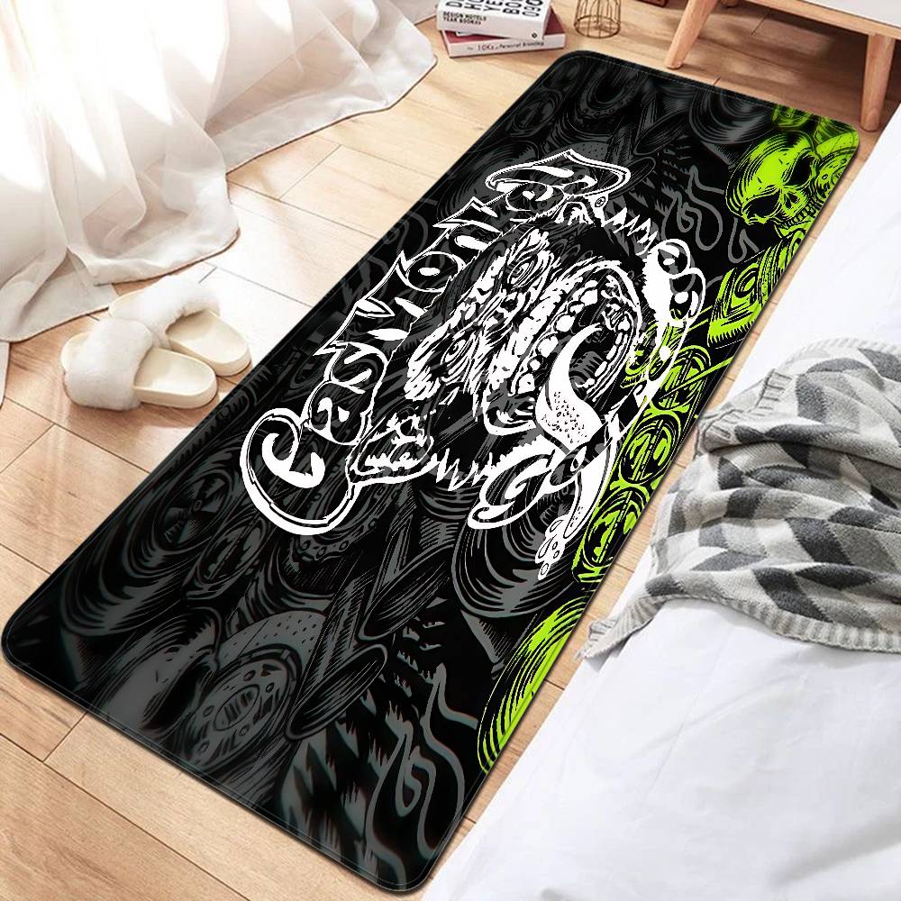 Gas Monkey Garage Logo Room Mats Nordic Style Home Doormat Bathroom-Toilet Mats Bedroom Hotel Decor Mat