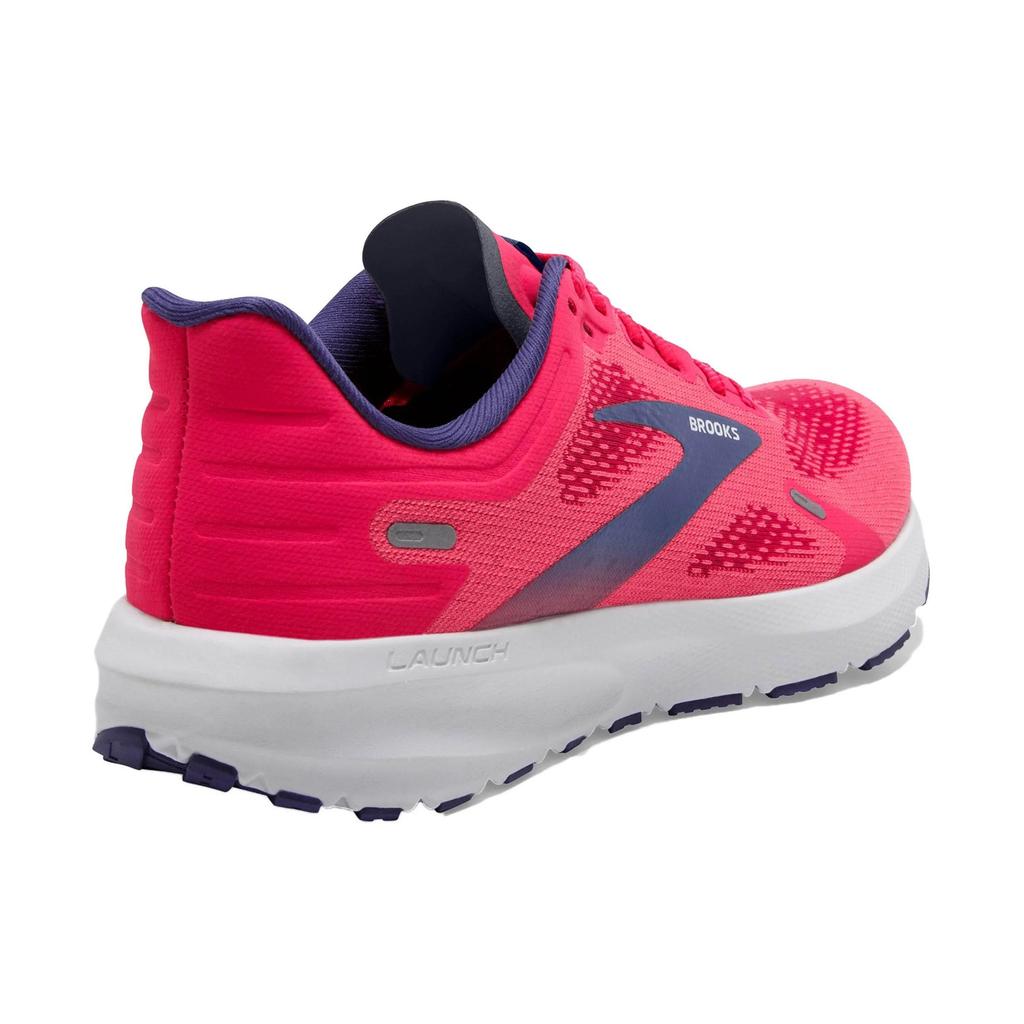 Brooks Launch 9 Спортивные Нескользящие Прочные Низкие Кроссовки для Бега Женские Кроссовки Розовые 120373-604