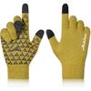 Achiou Winter Gloves for Men and Women, Touchscreen Soft Knit Gloves
