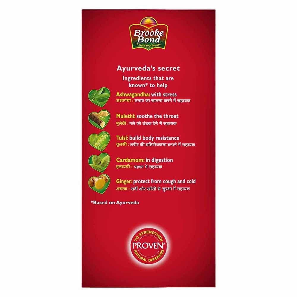 Чай Brooke Bond Red Label Natural Care 250 г Упаковка 1 С 5 аюрведическими ингредиентами для иммунитета