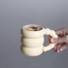Набор кофейных и молочных чашек в корейском стиле, французская керамика