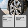 Hikmarion Wheel Hub Cleaning Spray Wheel Hub Clean Gloss Renovation Mild Stain Removal Car Daily Maintenance