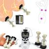 Секс-игрушки E-stim Shock 1 пара зажимов для груди, присоска, вакуумный насос, бондаж всего тела с источником питания, стимуляция взрослых, секс-игрушки SM