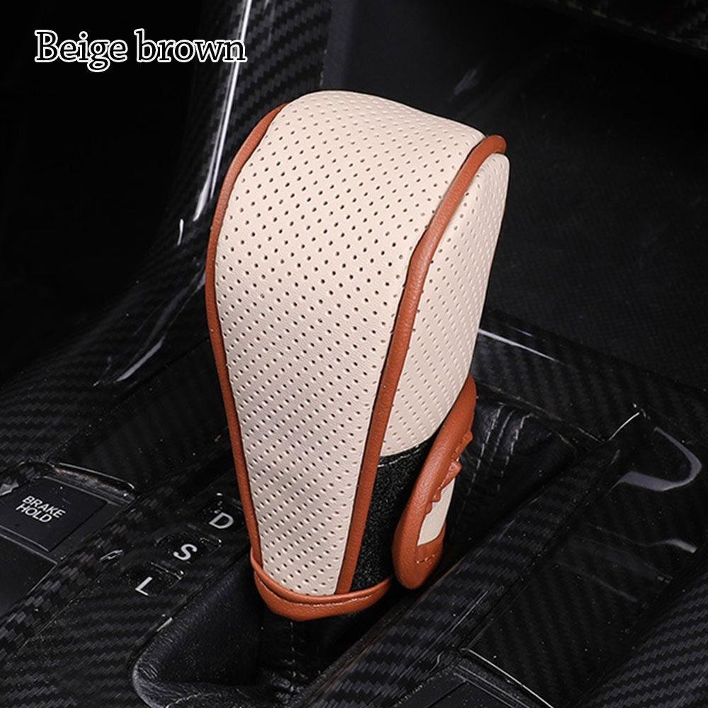 Износостойкий чехол для ручки переключения передач, нескользящие аксессуары для салона автомобиля, прочный чехол для ручки переключения передач автомобиля