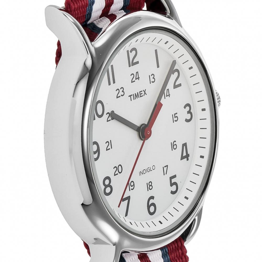 TIMEX TIMEX Weekender Central Park Белый x КрасныйСине-Белый T2N746 [Обычный импортный продукт]