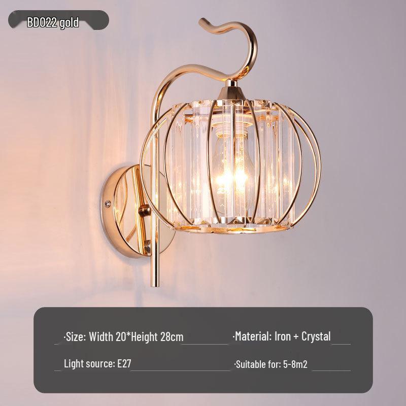 Modern Nordic LED Wall Lamp for Bedroom and Living Spaces