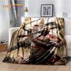 29 Style Kratos God of War Games Cartoon Blanket,Soft Throw Blanket for Home Bedroom Bed Sofa Picnic Travel Office Cover Gifts