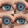 Eyeshare 1 Pair 1 Pair Color Contact Lenses for Eyes Cosmetics Gray Contact Lenses Brown High Quality Natural Contact Lenses