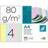 Multifunction Paper - LIDERPAPEL - 928242 - A4 80g/m2 - Pack of 100 - Color Green