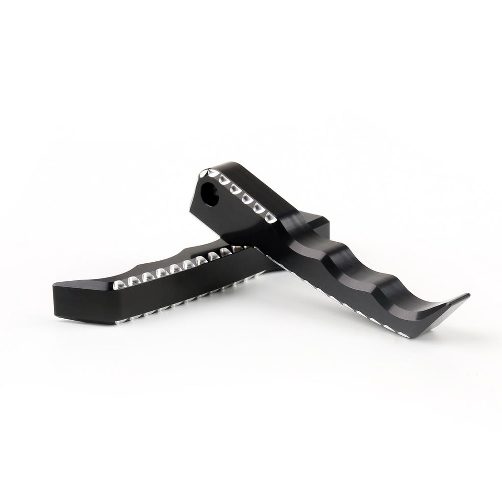 Rear Passenger Footrest Foot Pegs For Suzuki GSXR 1300 Hayabusa 2008-2015 Black