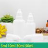 5 мл/10 мл/30 мл/50 мл пустые пластиковые сжимаемые флаконы-капельницы для жидкости для глаз капельница для глаз капли многоразового использования