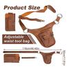 Rivet Decor Tool Pouch Punk Style Hip Bag Florist Tool Utility Belt  Outdoor Activities