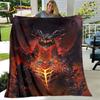 World of Warcraft, WOW Игра Геймер Мягкое Плюшевое Одеяло, Фланелевое Одеяло Плед для Гостиной Спальни Кровати Дивана Покрытие для Пикника