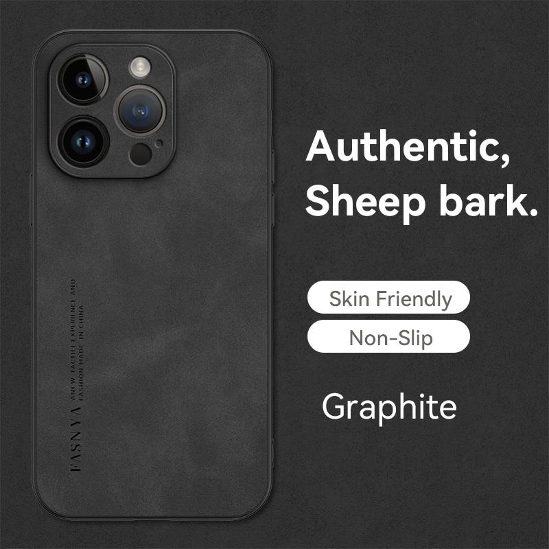 Чехол из овчины для iPhone 16 15 14 13 12 Samsung S25 S24 Plus A34 S23 Redmi Note 14T 12 4G Mi 12T Pro Soft Edges Pure Color Phone Cover