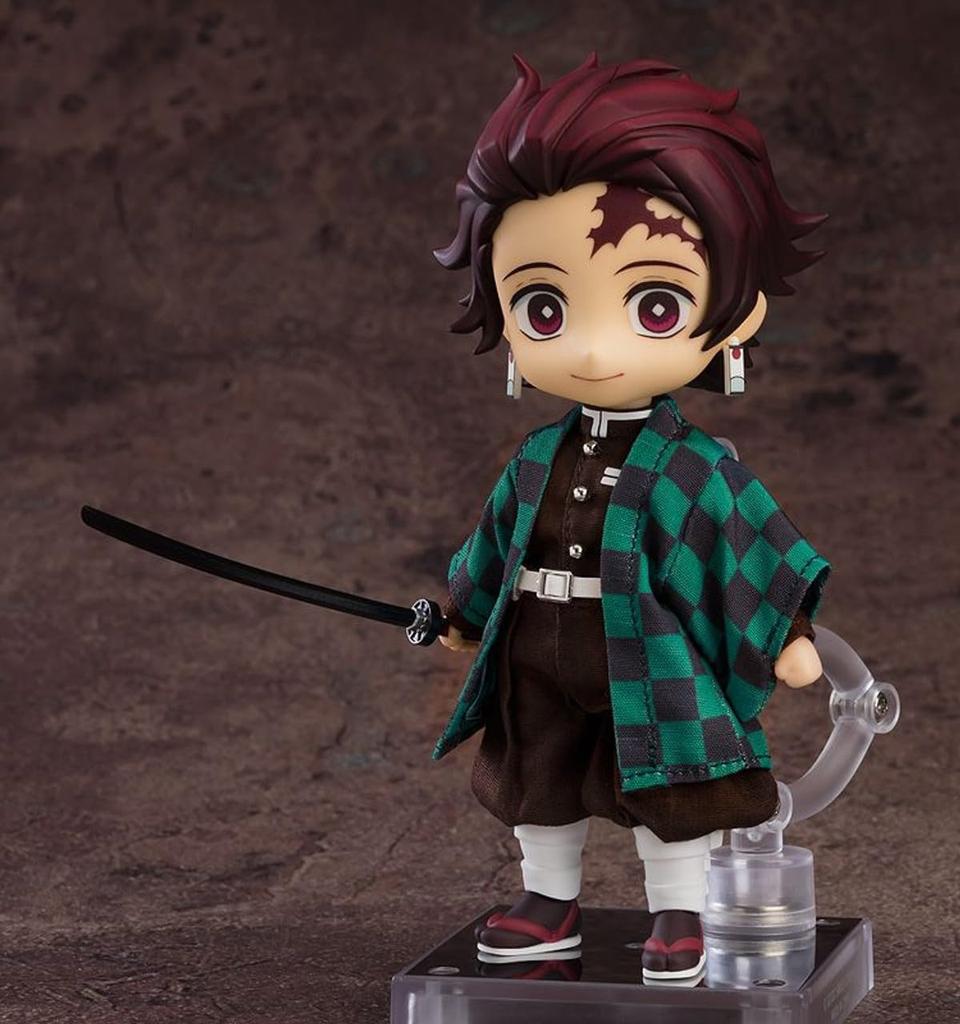 Nendoroid Doll Demon Kimetsu No Yaiba Tanjiro Kamado Painted Movable Figure G12650 Slayer Non-scale ABS&PVC