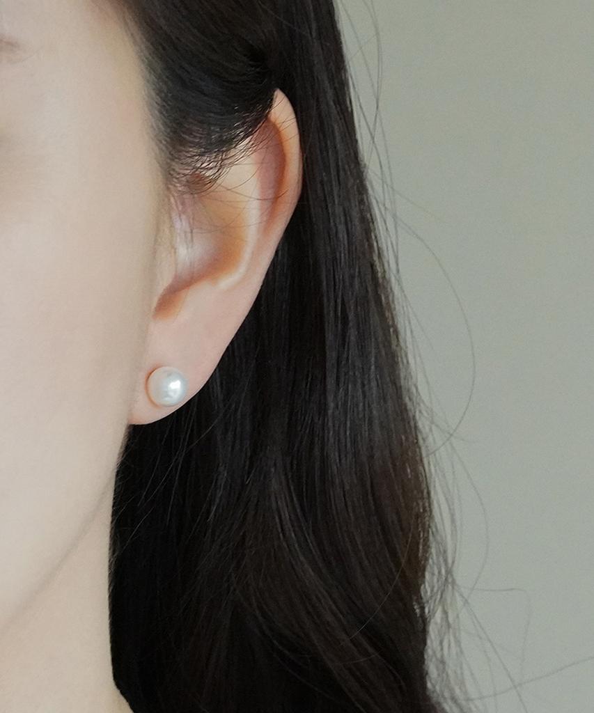Alleun 10K 14K Серьги с имитацией жемчуга для матери невесты Hanbok