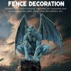 Статуи горгульи, садовая скульптура-хранительница с крыльями, для улицы, домашний декор, статуэтка из смолы, готическая статуэтка для интерьера и улицы