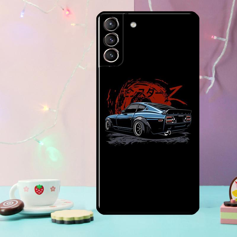 Чехол для телефона JDM Drift со спортивным автомобилем для Samsung Galaxy S24 Ultra S20 S21 S22 S23 S25 Ultra S9 S10 Plus S24 FE