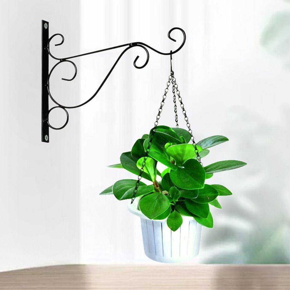 Европейский стиль газонные цветочные горшки крючки для растений кронштейн для фонарей вешалка для горшков для растений кронштейн
