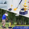 EagleStone Golf Toy Children Golf Set Indoor Game Golf Practice Outdoor Sports Toy 15 Balls Mini Golf Trainer Parent and Child Home Use Family Sports
