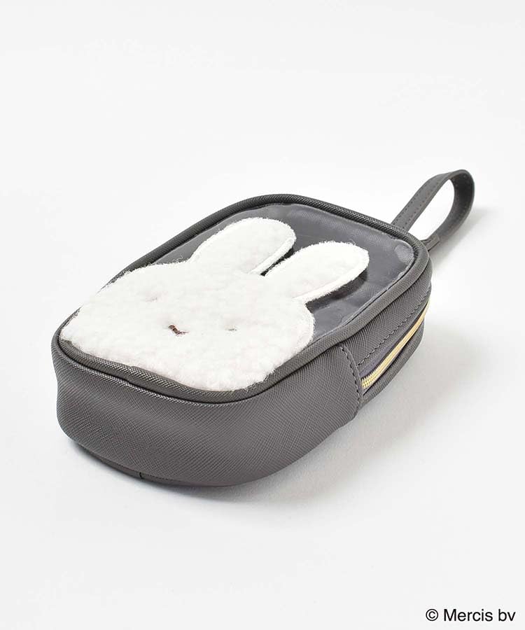 Квадратный мешочек с аппликацией Miffy Boa и ручкой, сумка для шитья (розовый)