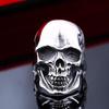 Titanium Steel Men's Domineering Punk Skull Ring