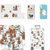 Vibrant 37pcs We Bare Bears Waterproof Graffiti Stickers For Luggage And Electronics