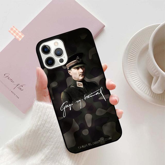 Чехол для телефона Мустафы Кемаля Ататюрка Для iPhone 17 Air 15 16 11 12 13 14 Pro Max Чехол Для iPhone 17 Air Max Plus Fundas