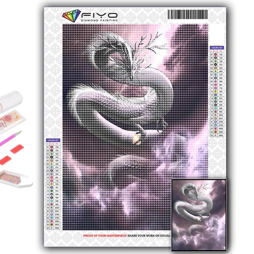 5D DIY китайский дракон вышивка крестом стразы Алмазный рисунок вышивка мозаика домашний декор
