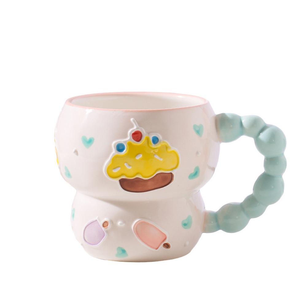 Милая керамическая чашка для завтрака, форма тыквы, кофейная кружка, оригинальная чашка для воды, праздничный подарок