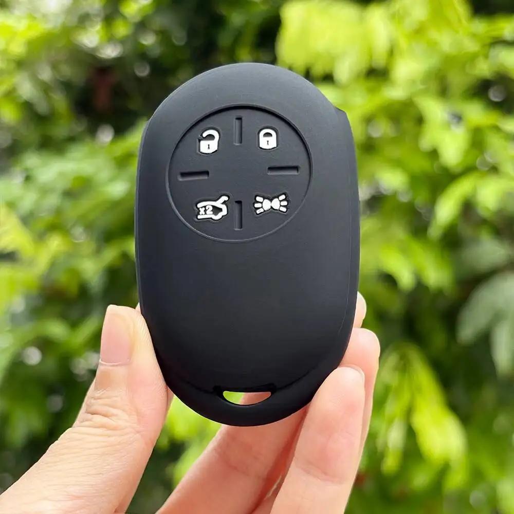 Новый чехол для ключа электромобиля For Fiat 500 500E Ev Ducato Panda Силиконовый держатель чехла для пульта дистанционного управления автомобиля