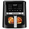 Refurbished GELEIPU DL27 7.5 Quarts Air Fryer, 1700W Power, Viewing Window, 12-in-1 Functions, Air Fry