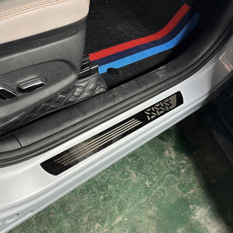 Защитные накладки на пороги и бампер для автомобилей Versailles C5X/Tianyi C5/Elysee