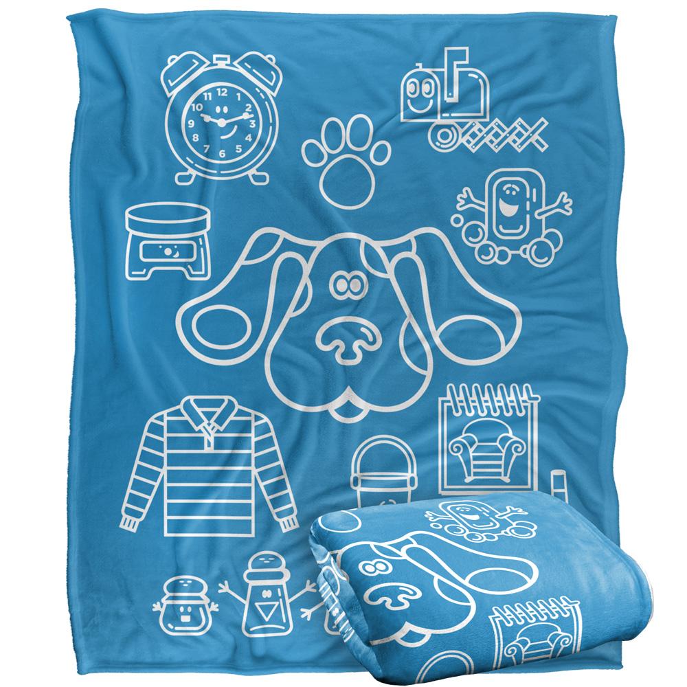 Blue´s Clues Silky Collage Supersoft Blanket