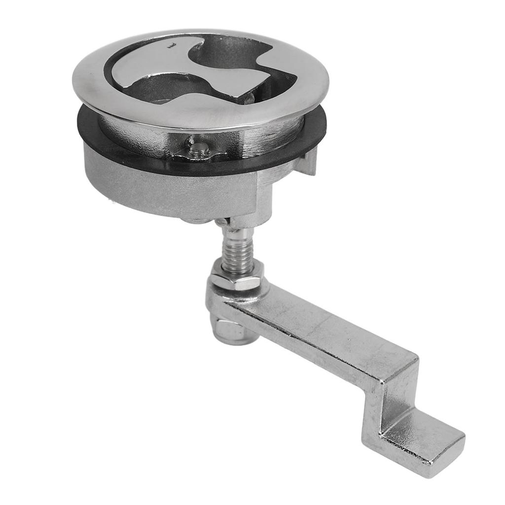 2in Boat Flush Pull Hatch Latch 316 Stainless Steel Marine Boat Hatch Lifting Latch Handle for 12 to 17mm Panel