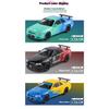 1/32 Scale Nissan GTR Skyline Alloy Car Model Wtih LED Lights and Sound Effects, Perfect Toy for Kids, Collectible Racing Car Display
