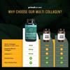 Vitamin C, collagen types I/II/III/V/X, Hair Skin & Joint Health Supplements, 120 Capsules
