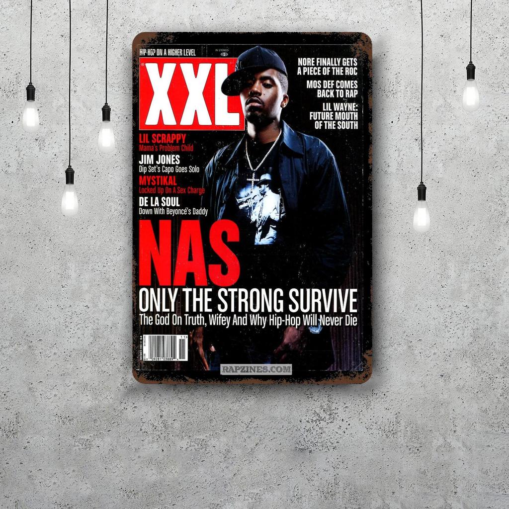 Nas illmatic Винтажная жестяная табличка Декор для дома Настенный декор Искусство Настенный рисунок Декор комнаты Декор Ретро Металлическая табличка Постеры для бара