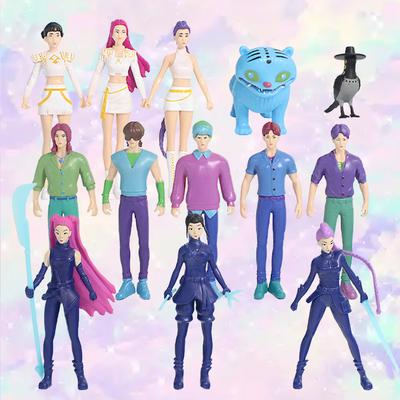 Новая фигурка охотников на демонов в стиле K-pop, мультяшная, милая, тигрица, Руми, Мира, Зои, фигурка из ПВХ, украшение для стола, модель куклы, игрушка, подарок для детей.
